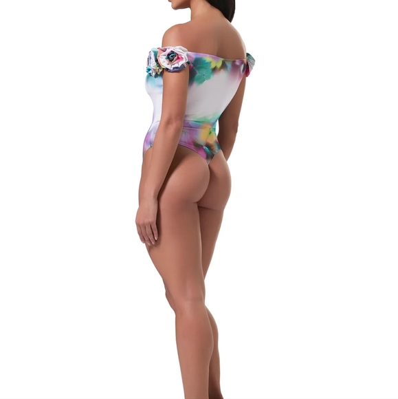 AFRM Solange Rosette Bodysuit - Picture 4 of 13